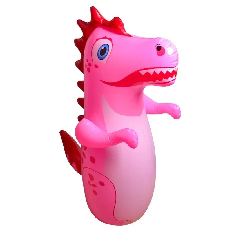 Inflatable Dinosaur Punching Bag for Kids - Fun Boxing Game Toy for Boys Christmas Sports Gift  
