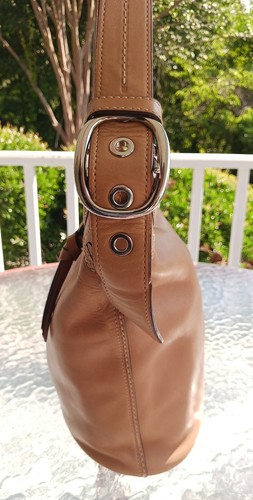 Coach F13353 Vintage Bleecker British Tan Medium Leather Bucket Bag - Picture 4 of 13