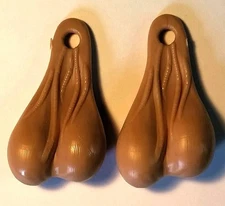 COMBO Truck Nutz Bumper Balls Bull Nuts Two 2 inch Nutz YOU choose color!