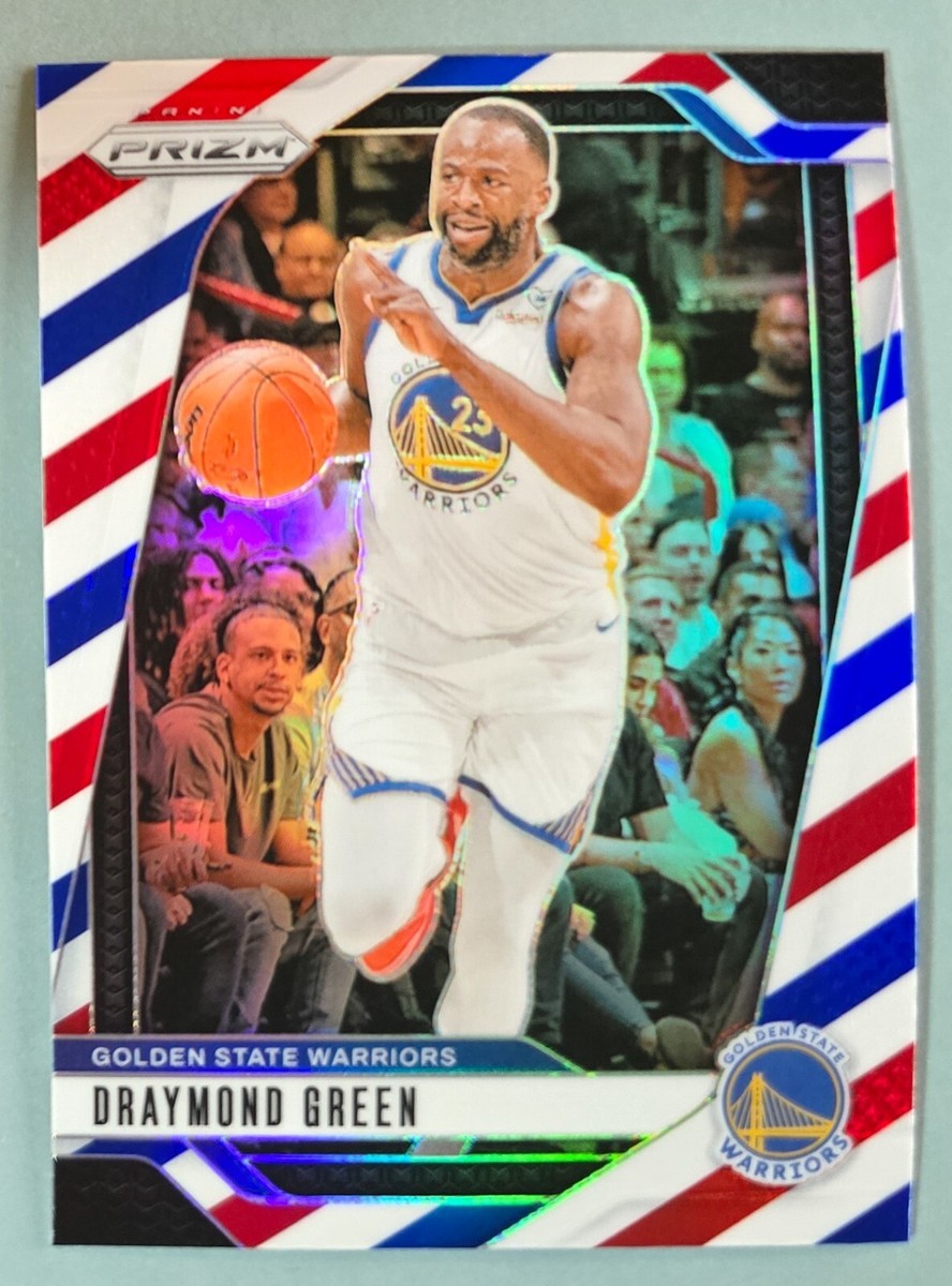 【激レア】draymond green auto/25 2024-25 Panini Prizm #131 Draymond Green Red White & Blue
