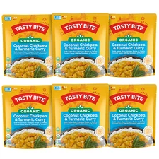 Tasty Bite Chickpea Coconut Turmeric Curry, 10oz, Pack of 6