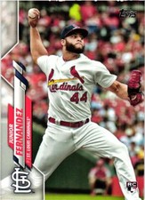 2020 Topps #615a Junior Fernandez