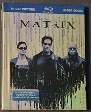 NEW- The Matrix Digibook Blu-ray Keanu Reeves Laurence Fishburn Carrie-Anne Moss