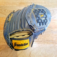 Franklin Field Master 4647 Baseball Glove 10 1/2 Right Handed Thrower Mitt Black