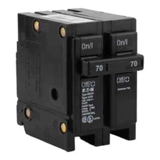 NEW EATON BR270 70 Amp 2 Pole 120/240V TYPE BR Circuit Breaker