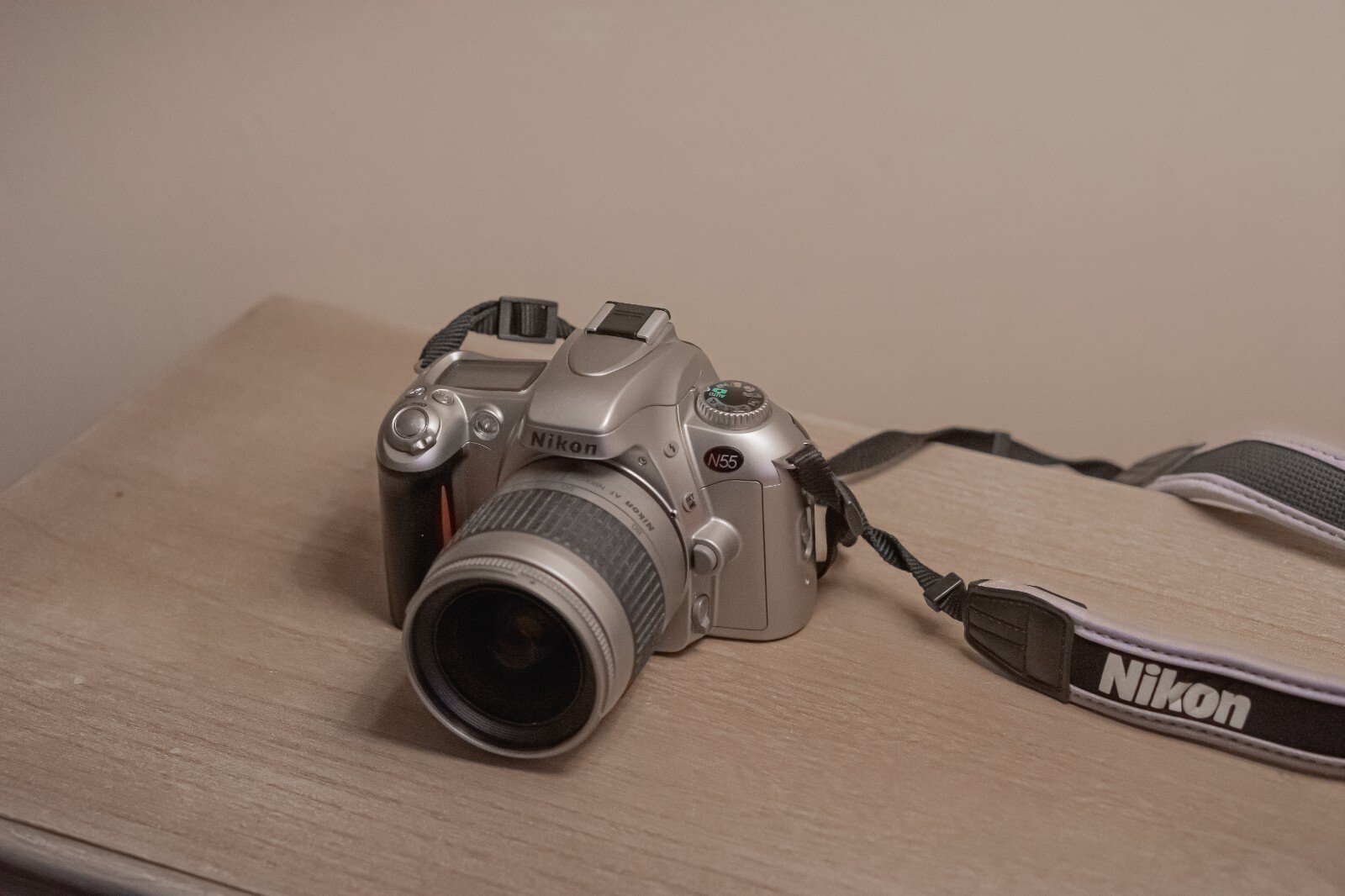 Nikon N55 35mm SLR Film Camera with 2880mm f/3.55.6 G Lens New Batteries eBay