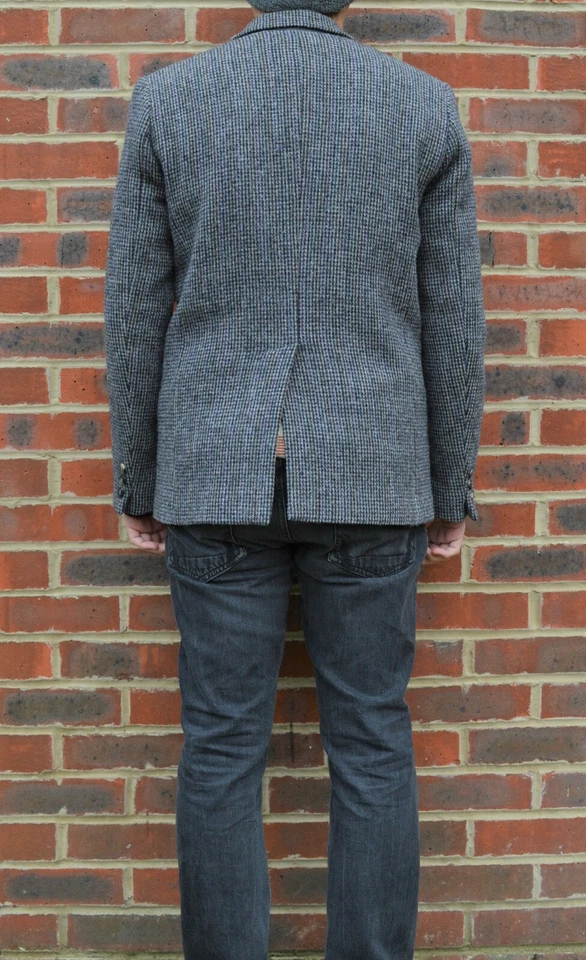 APC X Harris Tweed Mens Wool Jacket XS Extra Small A.P.C - Image 4 of 4