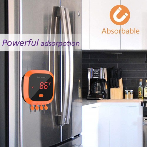 Inkbird Bluetooth BBQ Thermometer Grill Fleischthermometer IBT-4XC Fühler C/F DE - Bild 5 von 12