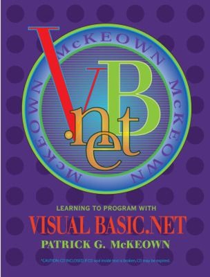 Learning to Program with VISUAL BASIC. Net Paperback Patrick G. M