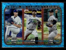 2024 Topps #57 American League Leaders (Blue Foil #/999)