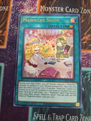 madolche yugioh cards Yu-Gi-Oh! Madolche Salon ETCO-EN064 Ultra Rare 1st Edition Near Mint