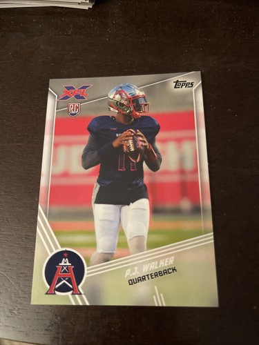 2020 Topps XFL Complete Football Set (175) P.J. Walker Rare Taylor Heinicke - Picture 2 of 4