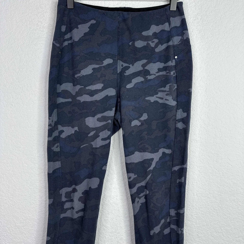 Lysse брюки женщин маленький синий серый камуфляж Slim Fit повседневный тренировки леггинсы - Изображение 2 из 4