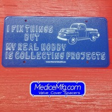 1948 1949 1950 Ford F1 Pickup Funny License Plate Engraved Blue 1948 1949 1950 Ford F1 Pickup Funny License Plate Engraved Blue