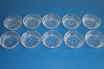 12x Kleine Glasschalen  Schälchen Glas Schalen Marmelade Saucen Snack Konfitüre 