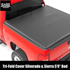 Tri-fold Bed Cover For Silverado Sierra 1500 59 Bed