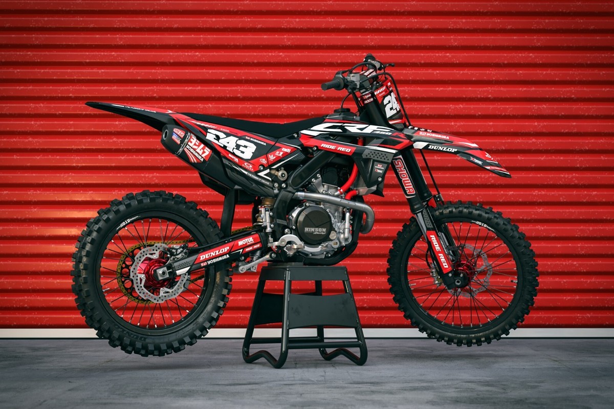 2022 2023 2024 CRF 250 R Graphics Kit For HONDA CRF250R 250R