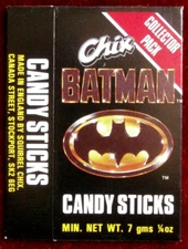 BATMAN - Individual VINTAGE "Sweet Cigarette" Packet - Joker v. Batman