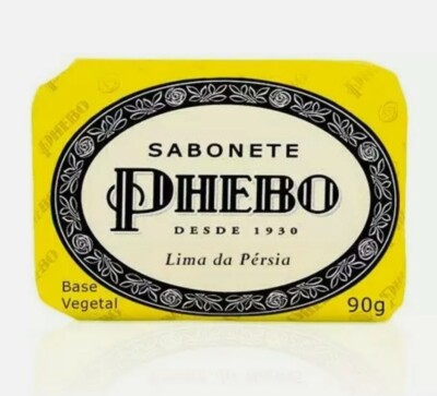 Phebo Persian Lime Sabonete Lima da Persia Bath Soap 6 BARS 90 g from Brazil