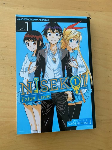 Nisekoi False Love Vol 1 Manga Naoshi Komi Shonen Jump