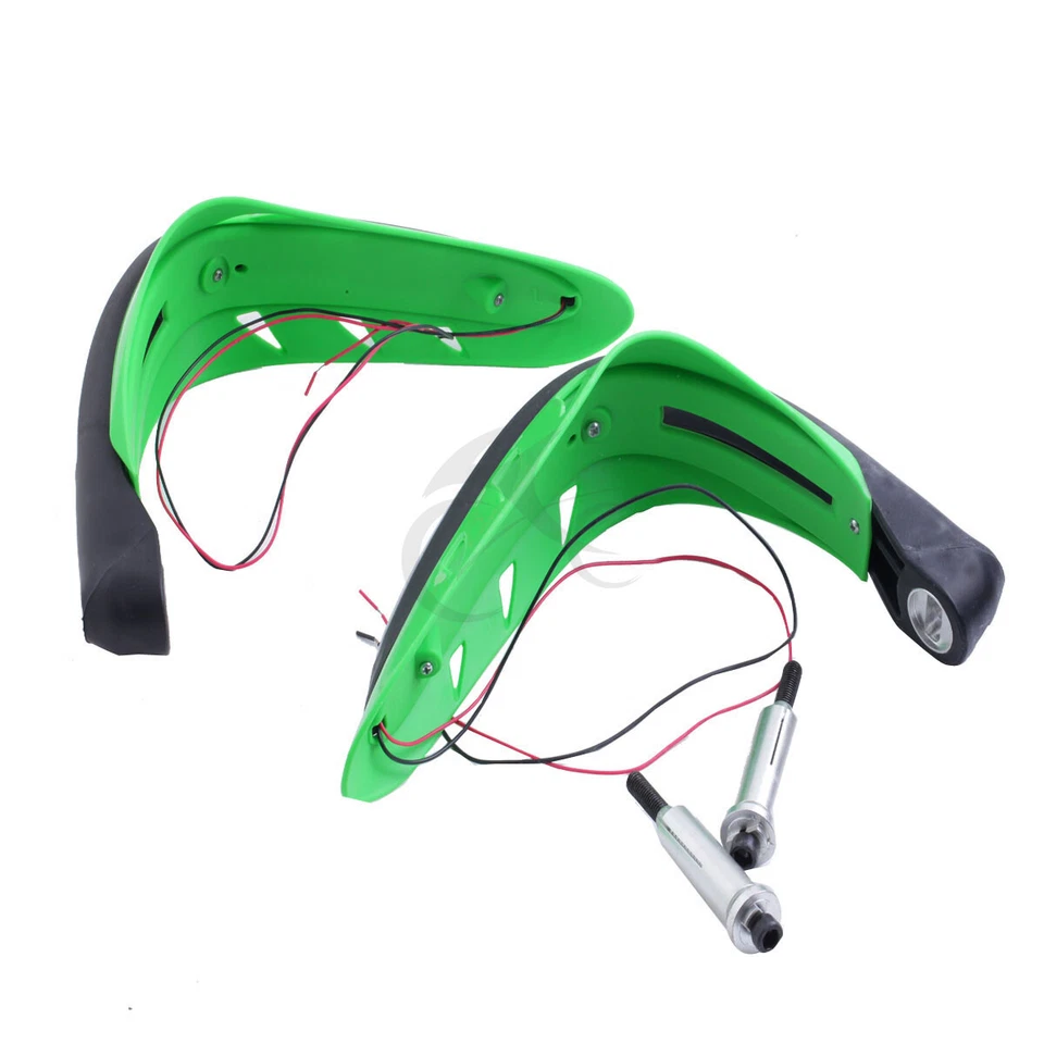 Barra de cepillo de 7/8" 22 mm protectores de manos aptos para moto de tierra ATV universal Foto 2 de 3