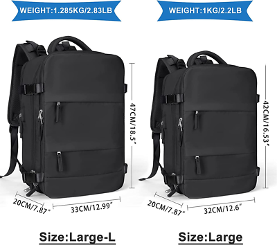 Large Travel Backpack for Women Men,Carry on Backpack,Hiking  display picture 3
