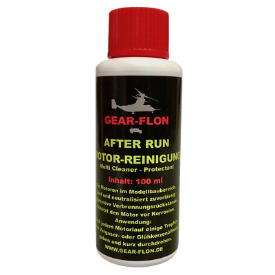 After Run Motor Reinigung 100 ml Verbrennungsmotor Pflege GEAR-FLON Nitromotor