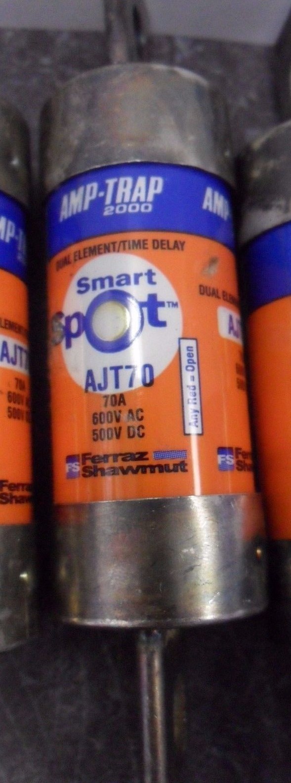 Nice Shawmut AJT70 Smart Spot 70 Amp Fuse LPJ 70SP Class J eBay