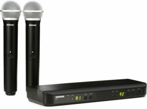 Shure BLX288/PG58-H11 Dual-channel Wireless System Handheld - 2 Microphones