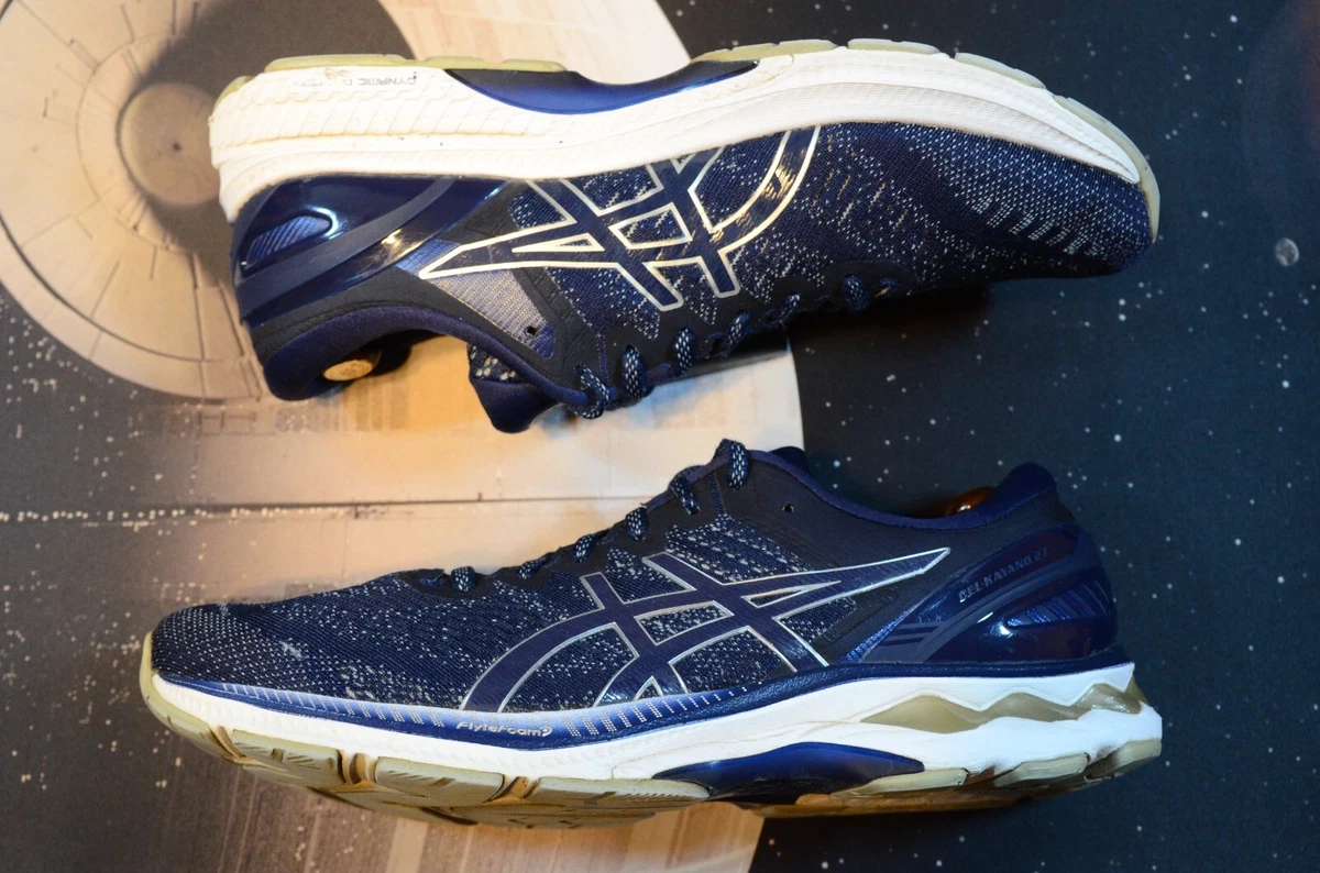 Men s Asics Gel Kayano 27 Stability Running Shoes Size 10.5 Navy Blue 1011A7
