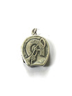 Victorian Horseshoe 925 Sterling Silver Antique Locket Pendant