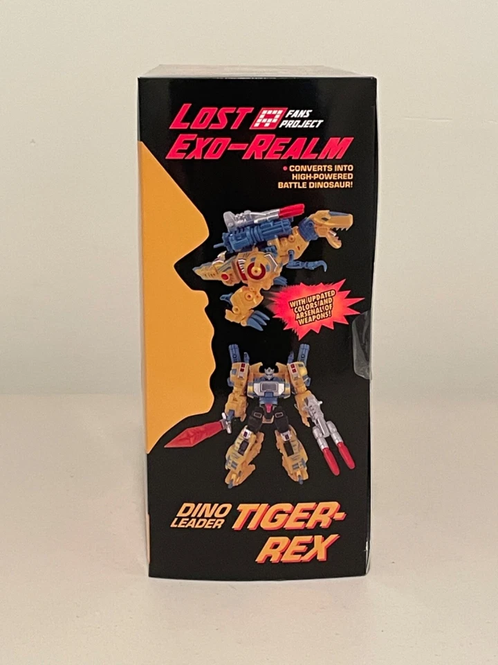 FansProject LER-04G2 Tiger-Rex Lost Exo Realm G2 Grimlock - Image 4 of 4