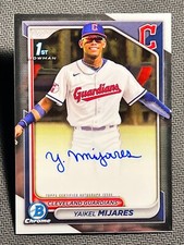 2024 Bowman Chrome 1st PROSPECT ROOKIE AUTO Yaikel Mijares Item 12