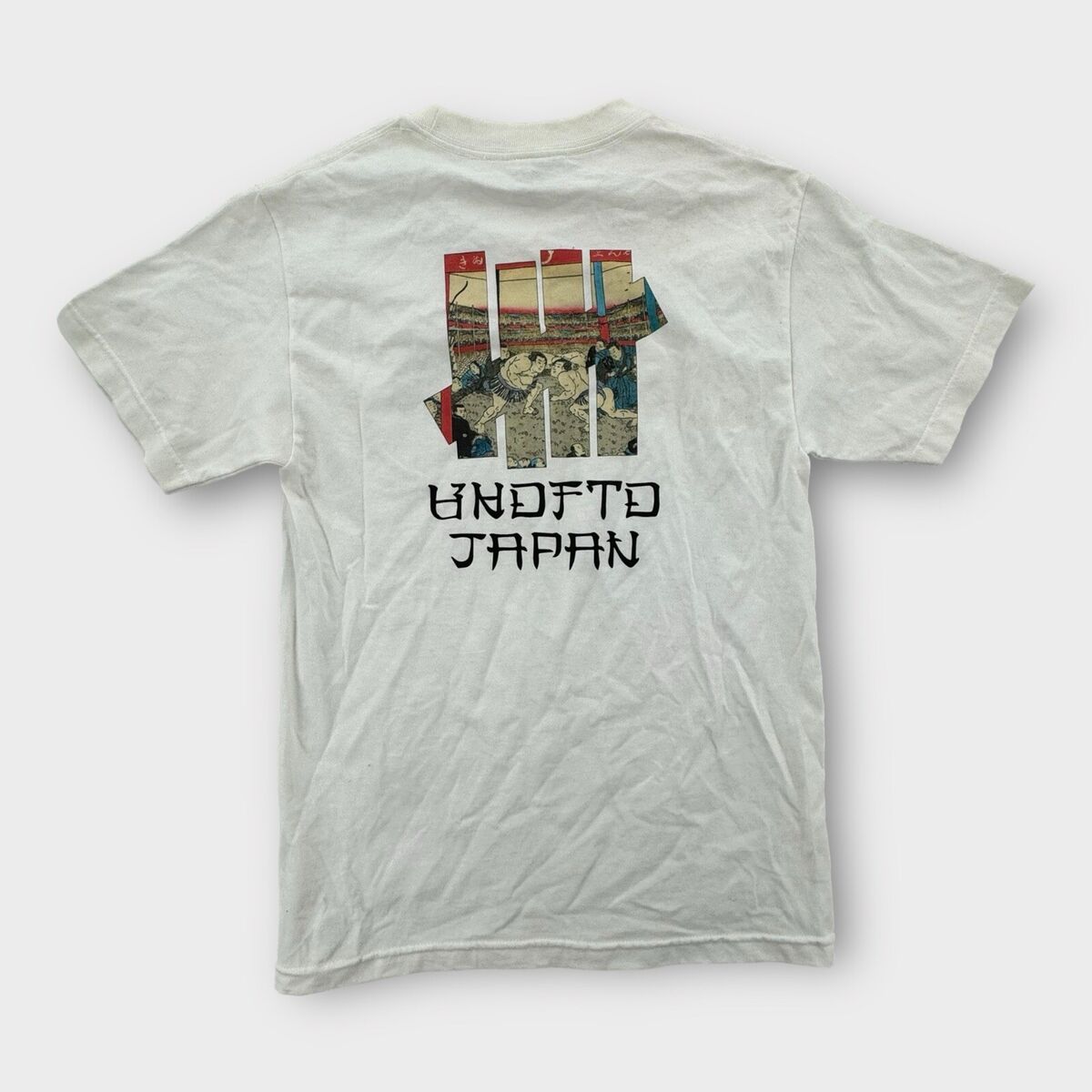 UNDEFEATED UKIYOE SUMO Kabuki T Shirt Mens Small Limited UNDEFEATED UKIYOE SUMO Kabuki T Shirt Mens Small Limited