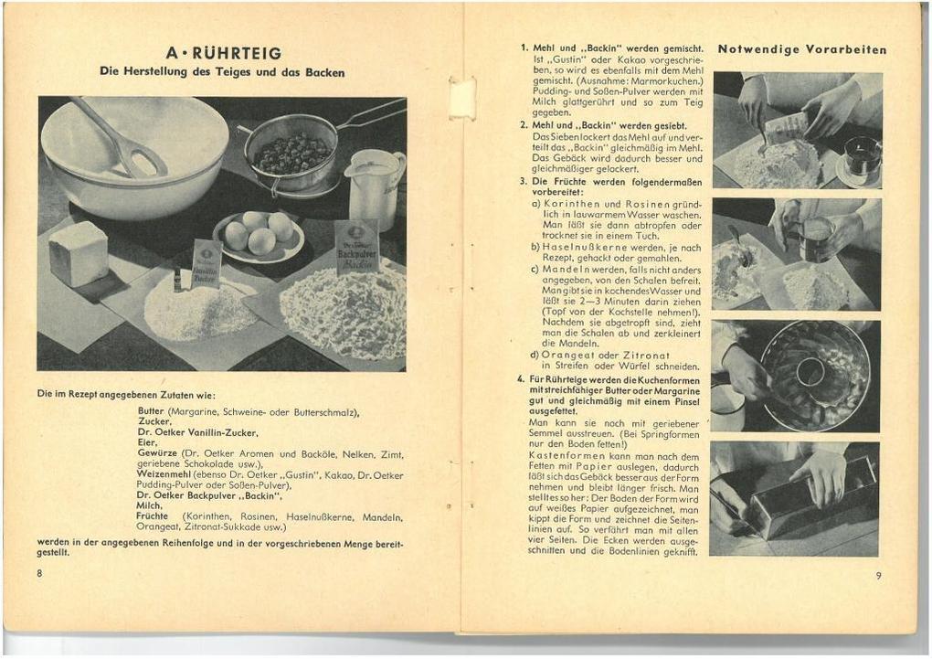 Thumbnail - Backen Macht Freude - Reprint 1952 | Dr. Oetker, Dr. Oetker Verlag |