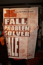 Vintage 1980's Trust Worthy Hardware Promo Sales Poster Banner 28" x 40"