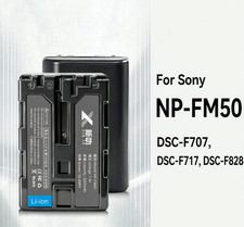 Replacement Battery  Charger Kit for Sony NP-FM50 F717 S70 S85 F828 A100 FM30