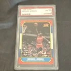 1986-87 Fleer Michael Jordan Rookie Card #57 Chicago Bulls PSA 4 Base Set