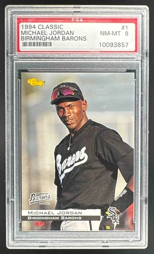 EL.208 Michael Jordan 1994 Classic #1 PSA 8