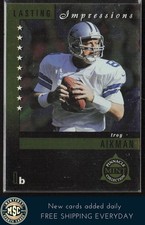 Troy Aikman 1998 Pinnacle Mint Lasting Impressions #8 Dallas Cowboys