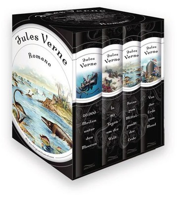 Jules Verne - Romane 20.000 Meilen unter den Meeren - In 80 Tagen um die Welt...