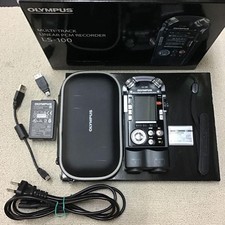 Olympus LS-100 Registratore PCM lineare multitraccia XLR Phantom Power Audio