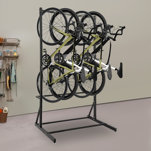 Bicylcle Rack 5 Bike Storage Rack Bicycle Organizer Vertical Bike Rack for Garages ...
