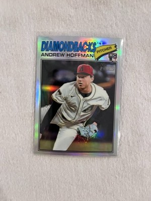 2026 Topps Heritage Andrew Hoffman RC Chrome Silver Refractor