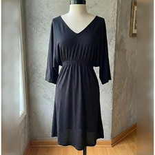 Medium Little Black Dress Loose Flowy Stretchy