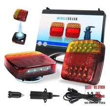 Wireless Trailer Lights Magnetic Rechargeable 7 Pin Wireless trailer lights