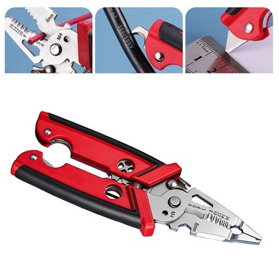 18 In 1 Multifunctional Wire Stripper Electrician Tool Decrustation Plier Repair
