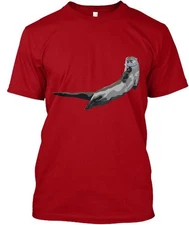 Otter S T-Shirt Made in the USA Size to 5XL