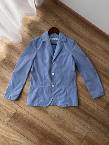 Dirk Bikkembergs, Vintage Dirk Bikkembergs Light Blue Luxury Italian Blazer