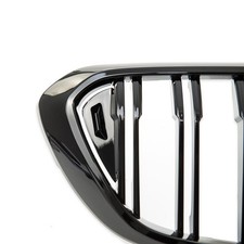 K�hlergrill Doppelsteg Schwarz Glanz passend f�r BMW 6er G32 GT